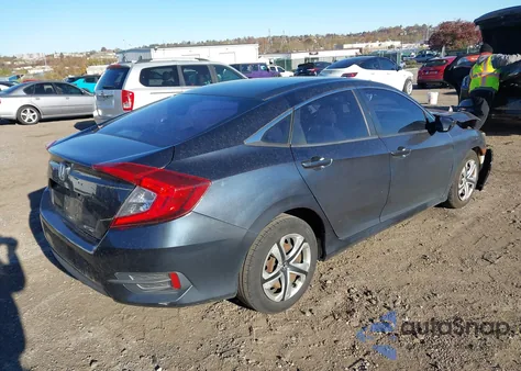 2016 Honda Civic Lx из США, поврежденный, VIN 19XFC2F50GE225519